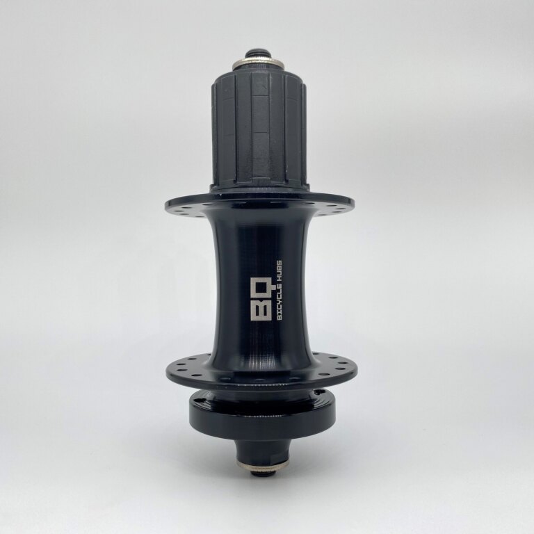 Rear hub / 141 MM / Drop axle / Disc (6 bolts) / 32GTS / BQ / BQ-RH30026 / HG Body 36,85 MM / Black