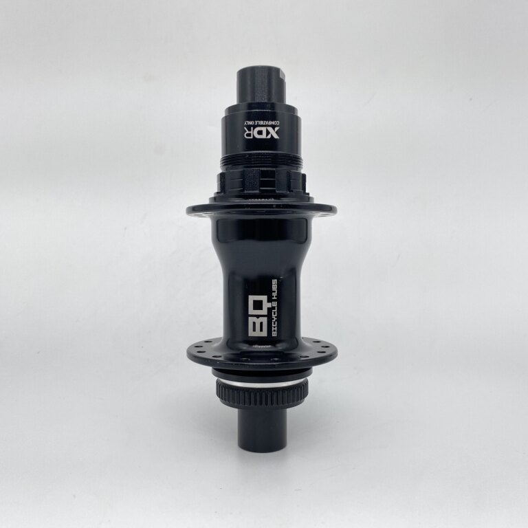 Rear hub / 142 MM / Thru axle Ø 12 MM / Disc (Centerlock) / 24GTS / BQ / BQ-RH30030 / SRAM XD(R) 11S/12S / Black / Race