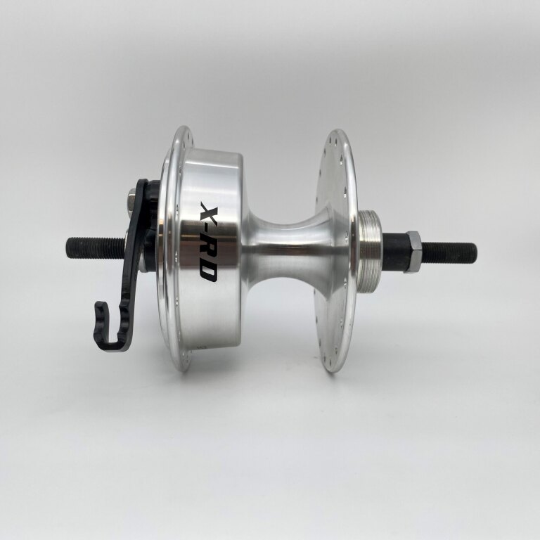 Hinterradnabe / 119 MM / Vollachse 166 MM / Trommelbremse 70 MM / 36GTS / Sturmey Archer / X-RD / 1S / Silber / City