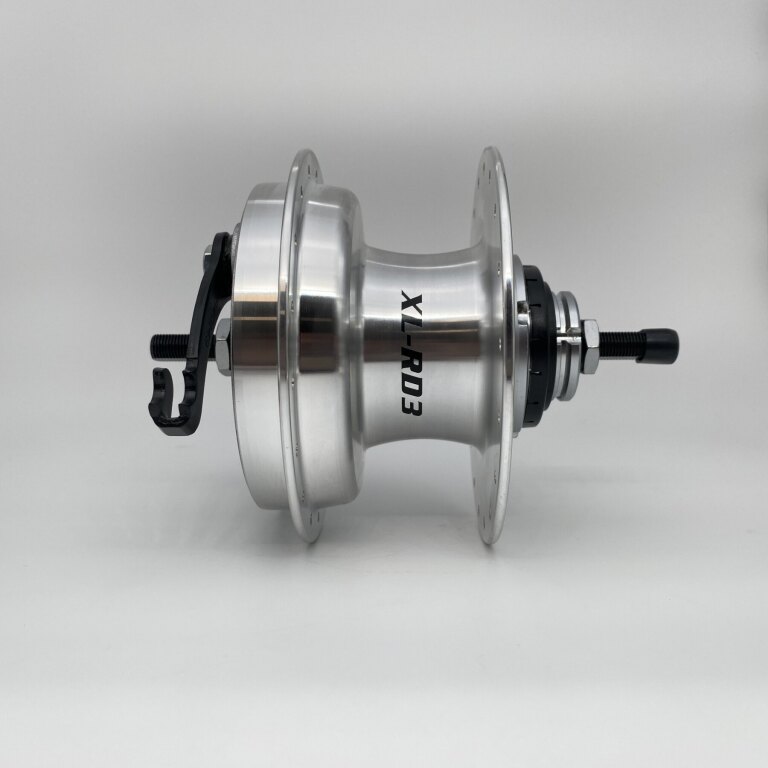 Moyeu arrière / 118 MM / Axe plein 163 MM / Frein à tambour 90 MM / 36GTS / Sturmey Archer / XL-RD3 / 3S / Silver / City - Cargo
