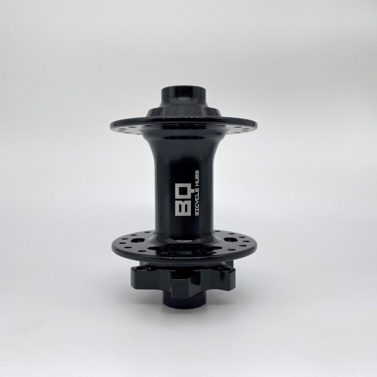 Front hub / 100 MM / Thru axle Ø 15 MM / Disc (6 bolts) / 36GTS / BQ / BQ-FH30504 / Black / E-Bike