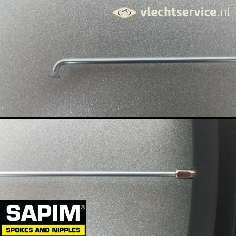 Sapim Zinc 12G 2.6 MM Zinc Plated Silver