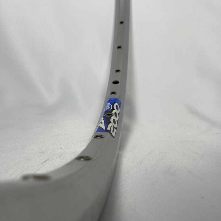 Rim / 559X19C / 32GTS / Double-walled / Single-bolted / Rigida - Ryde / ZAC 2000 / Silver / Brake surface