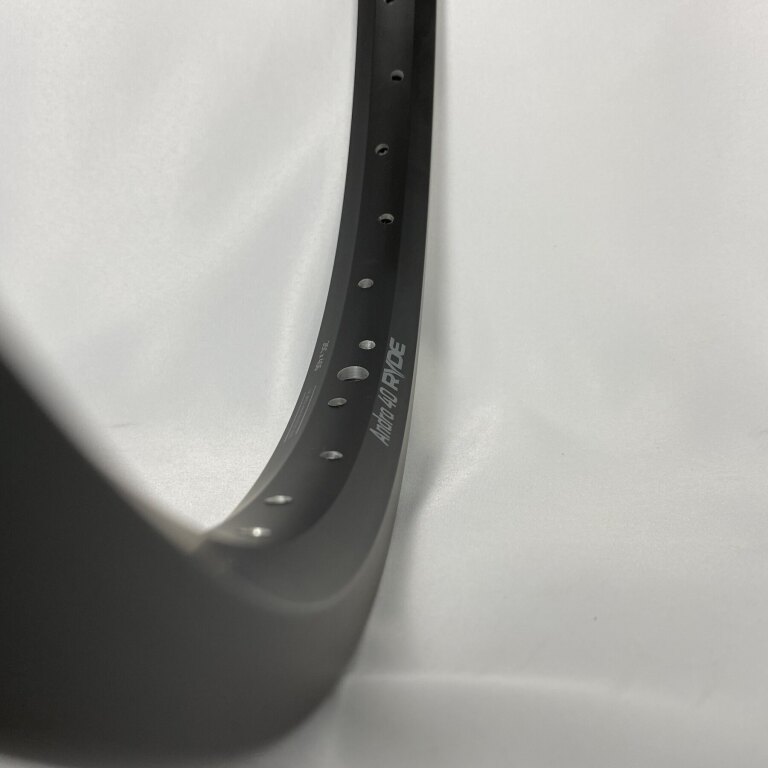 Rim / 406X25C / 36GTS / Double-walled / No eyelets / Rigida - Ryde / Andra 40 / Black