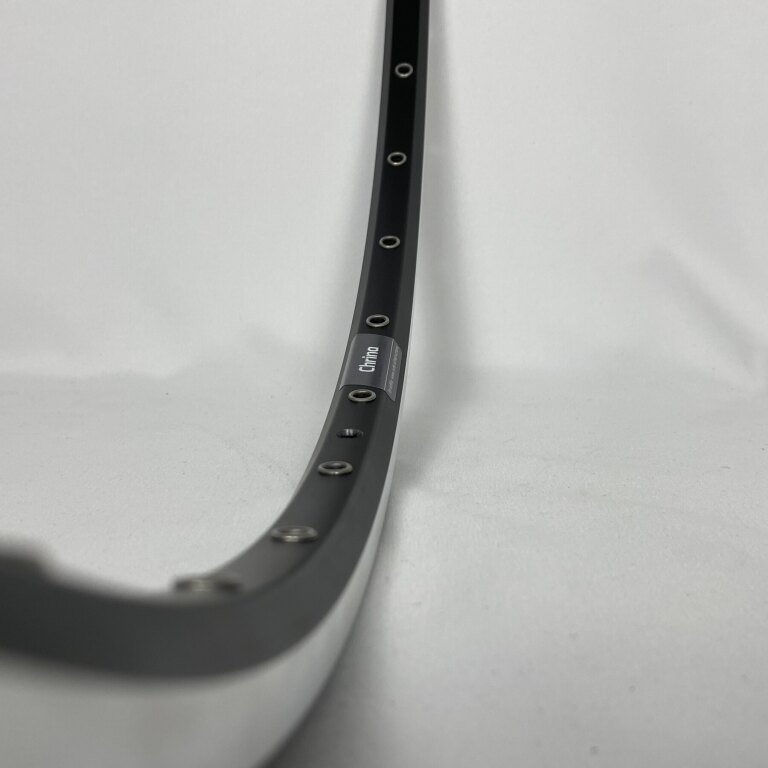 Velg / 622X13C / 36GTS / Dubbelwandig / Enkel gebust / Rigida - Ryde / Chrina / Zwart / Remvlak