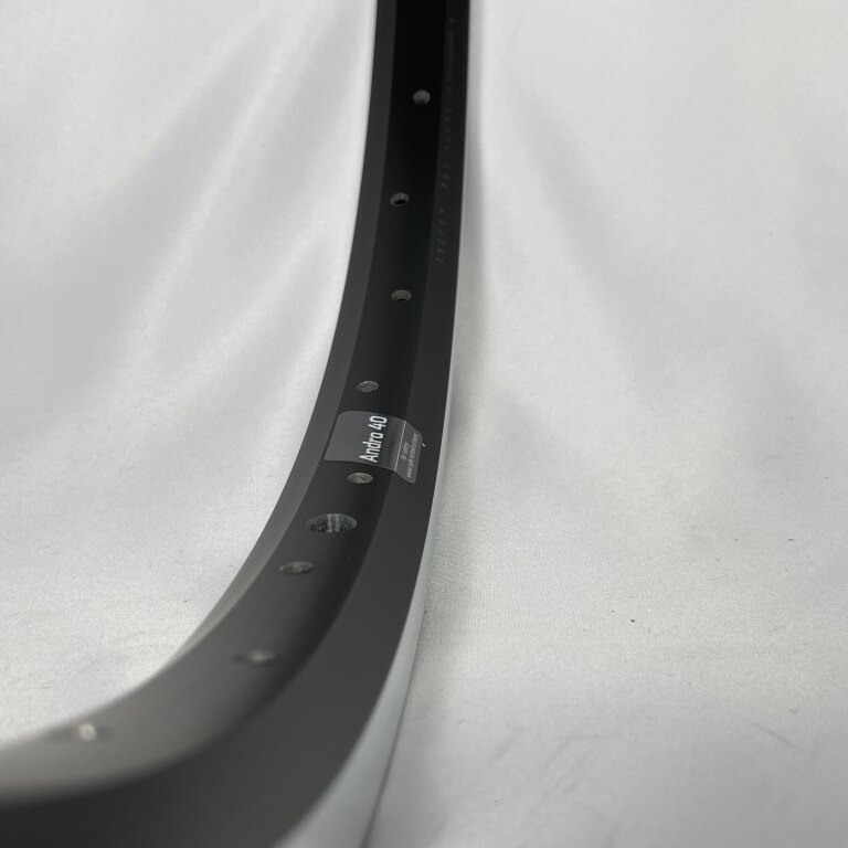 Rim / 507X25C / 36GTS / Double-walled / Unbushed / Rigida - Ryde / Andra 40 / Black / Brake surface