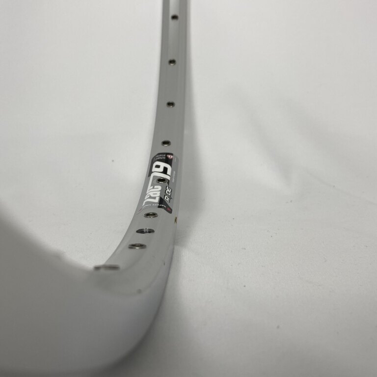 Rim / 559X19C / 32GTS / Double-walled / Double-bolted / Rigida - Ryde / ZAC 19 / Silver / Brake surface