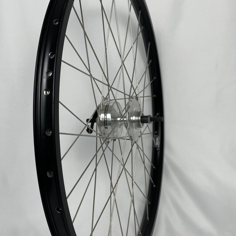 Rear wheel / 622X25C / Rigida - Ryde / Andra 40 / Black / Sturmey Archer / X-RD / Freewheel 1S / 119 MM / Drum brake 70 MM / City
