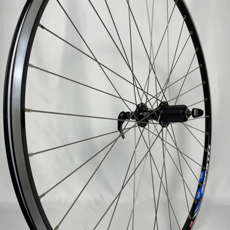 Rear wheel / 622X13C / Rigida - Ryde / Zenith / Black / BQ / BQ-RH30006 / HG Body 36,85 MM / 130 MM / Rim brake / Race