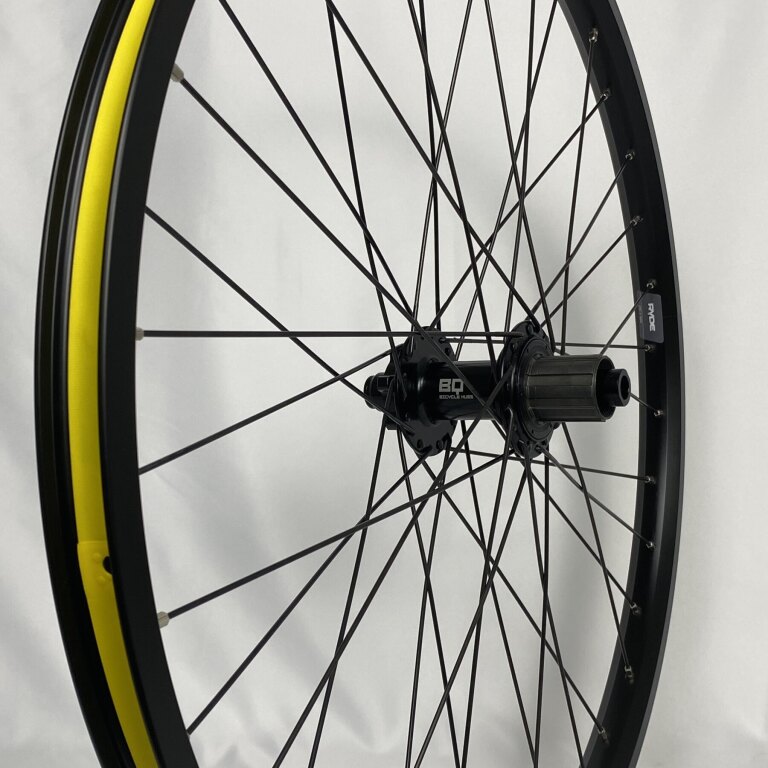 Rear wheel / 584X25C / Rigida - Ryde / Andra 40 / Black / BQ / BQ-RH30010 / HG Body 35 MM / 148 MM / Disc (6 bolts) / E-Bike