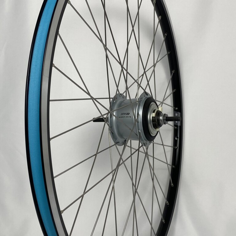 Rear wheel / 622X19C / Rigida - Ryde / Andra 10 / Black / Shimano / Nexus Inter 8 SG-C6000-8R / 8S / 135 MM / Roller brake or Rim brake / E-Bike