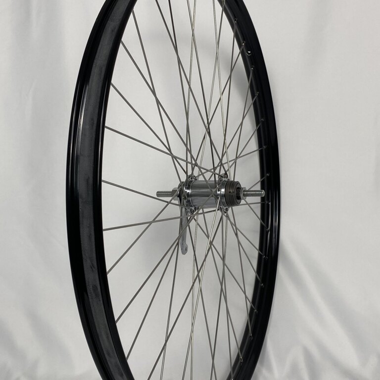 Achterwiel / SS 622X24 / Rigida - Ryde / V38 / Zwart / Shimano / CB-E110 / 1S / 116 MM / Terugtraprem / City
