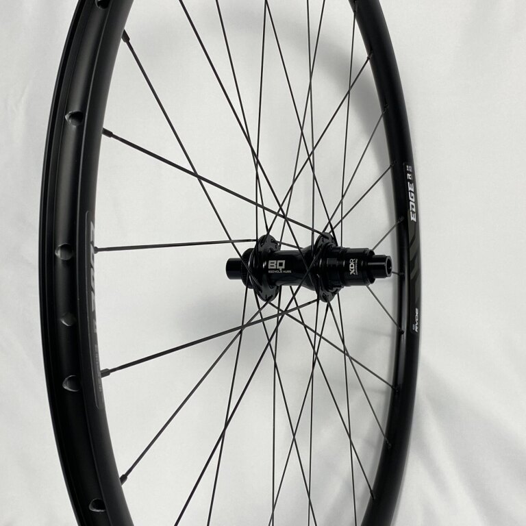 Hinterrad / 622X20C / Rigida - Ryde / Edge R 25 os Disc / Schwarz / BQ / BQ-RH30028 / SRAM XD(R) 11S/12S / 142 MM / Disc (Centerlock) / Race