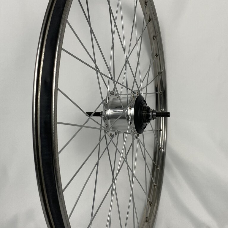 GEBRAUCHTES Hinterrad / 622X22C / Van Schothorst / ST32 RVS / Silber / Shimano / Nexus Inter 7 SG-C3001-7R / 7S / 127 MM / Rollerbrake / Vintage