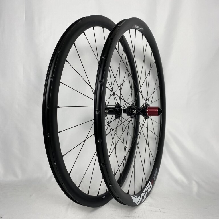 Wheelset / 622X18C / Rigida - Ryde / DP18 Speed ​​Disc / Black / Novatec / D792SB-CL/A-A4A-X12 / HG Body 36.85 MM / 142 MM / Disc (Centerlock) / Race