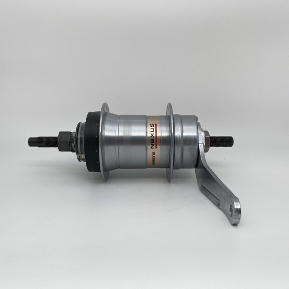 Rear hub / 127 MM / Fixed axle 176 MM / Coaster brake / 28GTS / Shimano / Nexus Inter 3 SG-3C41 / 3S / Silver / City 