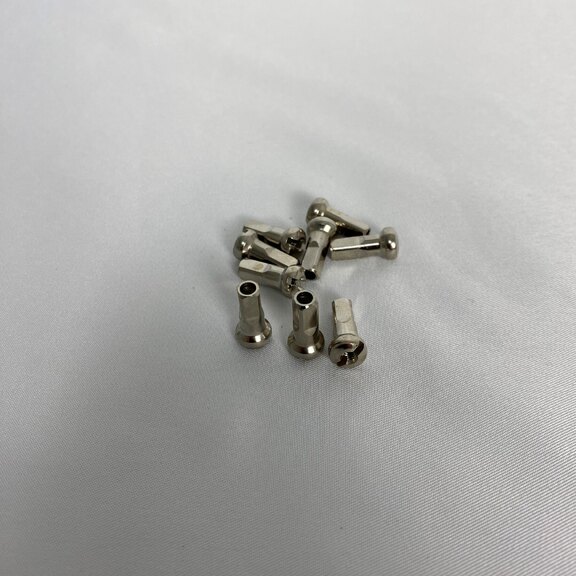Nippel spaak 12G chroom 