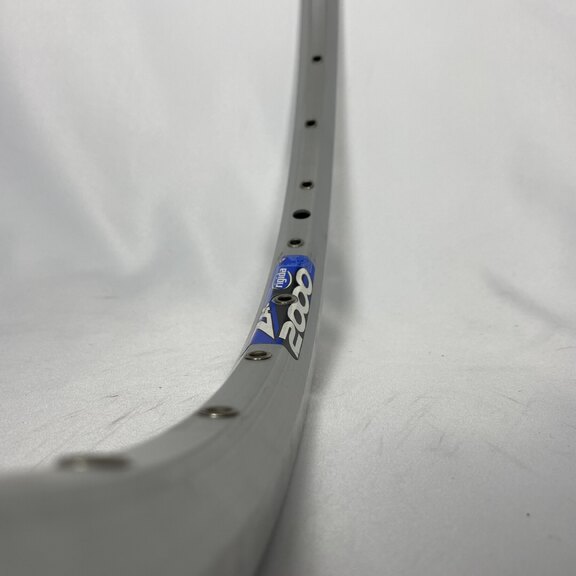 Rim / 559X19C / 32GTS / Double-walled / Single-bolted / Rigida - Ryde / ZAC 2000 / Silver / Brake surface 