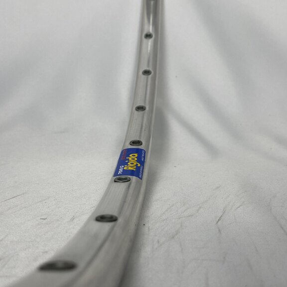 Felge / 622X13C / 36GTS / Doppelwandig / Double eyelets / Rigida - Ryde / SX 100 / Silber / Bremsfläche 
