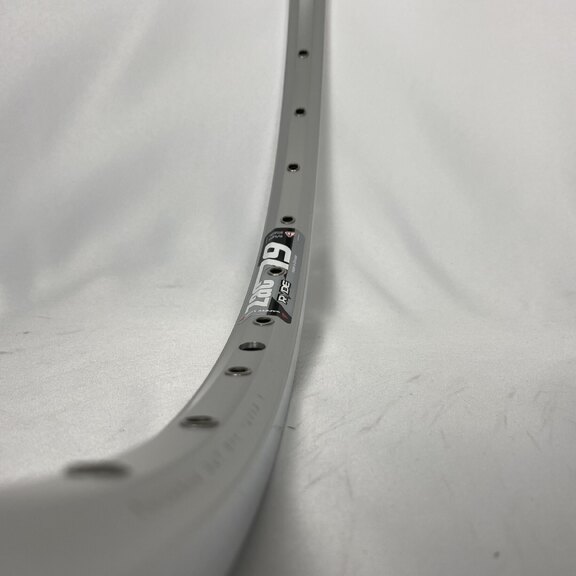 Rim / 559X19C / 36GTS / Double-walled / Single-bolted / Rigida - Ryde / ZAC 19 / Silver / Brake surface 