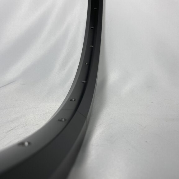 Rim / 622X25C / 36GTS / Double Wall / No eyelets / Rigida - Ryde / Big Bull / Black 