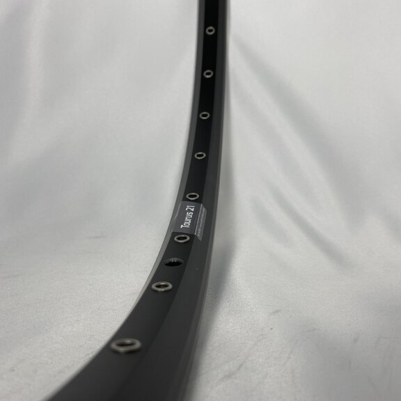 Velg / 584X21C / 36GTS / Dubbelwandig / Enkel gebust / Rigida - Ryde / Taurus 21 / Zwart / Disc 