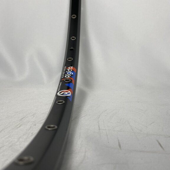 USED / Rim / 622X13C / 36GTS / Double-walled / Double eyelets / Rigida - Ryde / Excel 72 / Black / Brake surface 