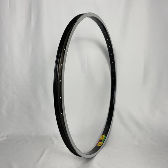 Velg / 559X20C / 36GTS / Enkelwandig / Ongebust / Rodi / Parallex / Zwart / Remvlak 