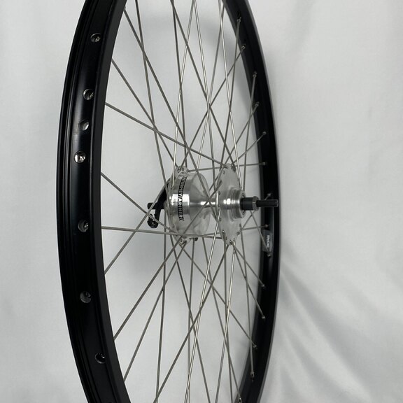 Achterwiel / 622X25C / Rigida - Ryde / Andra 40 / Zwart / Sturmey Archer / X-RD / Freewheel 1S / 119 MM / Trommelrem 70 MM / City 