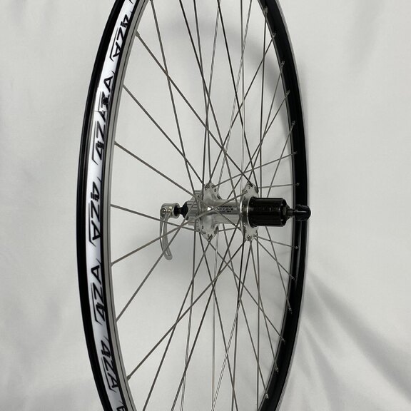 Achterwiel / 622X19C / Rigida - Ryde / ZAC Pro / Zwart / Shimano / FH-C501 Nexave / HG Body 35 MM / 135 MM / Velgrem of Disc (6 bout) / Tour 