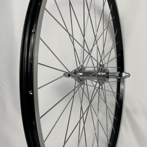 Rear wheel / 559X19C / Rigida - Ryde / Parallex / Black / Union / UNI / Freewheel 5-7S / 130 MM / Rim brake / City 
