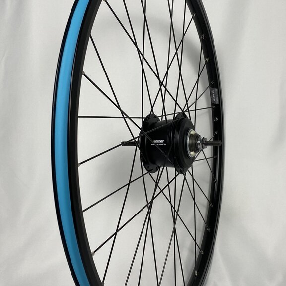 Achterwiel / 622X19C / Rigida - Ryde / Andra 10 / Zwart / Shimano / Nexus Inter 8 SG-C6001-8R / 8S / 131 MM / Rollerbrake / E-Bike 