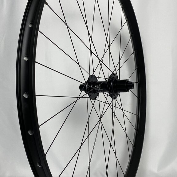 Hinterrad / 622X30C / Rigida - Ryde / Edge M 30 os / Schwarz / BQ / BQ-RH30022 / Micro Spline 12S / 148 MM / Scheibe (Centerlock) / MTB - Enduro 