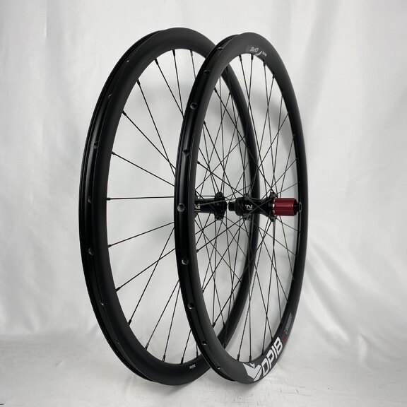 Wielset / 622X18C / Rigida - Ryde / DP18 Speed Disc / Zwart / Novatec / D792SB-CL/A-A4A-X12 / HG Body 36,85 MM / 142 MM / Disc (Centerlock) / Race 