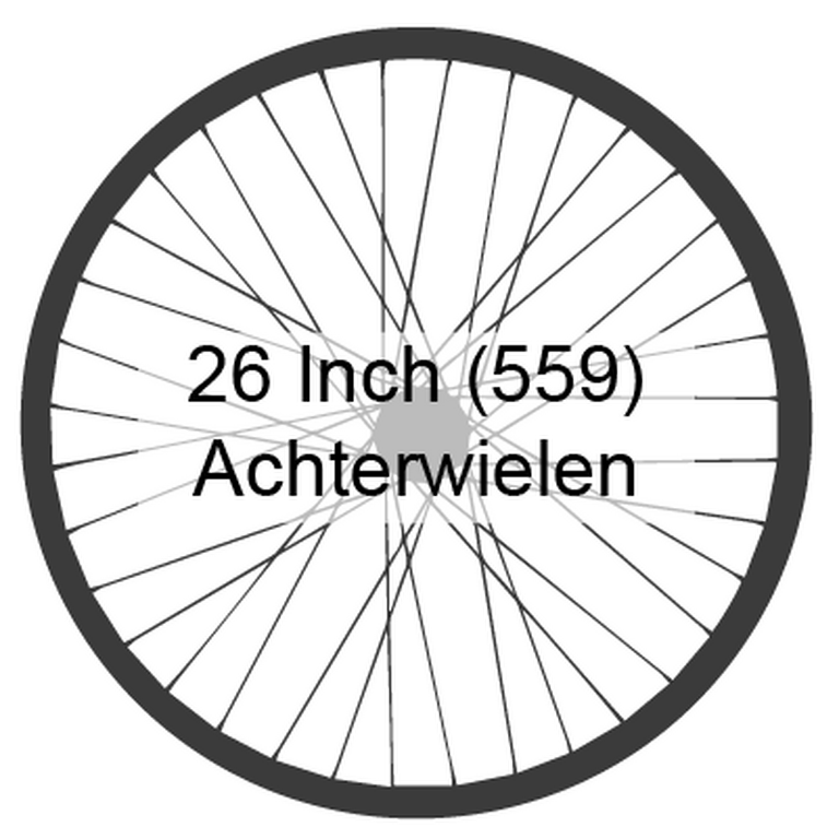 26 Inch (559) - Achterwielen