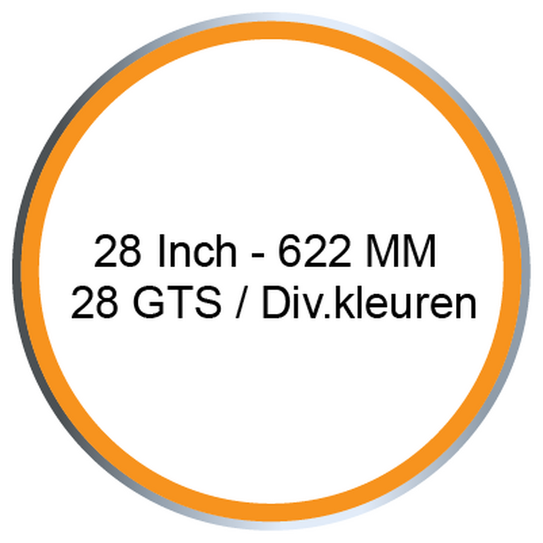 28 Inch - 622 MM / 28GTS / Diverse Kleuren