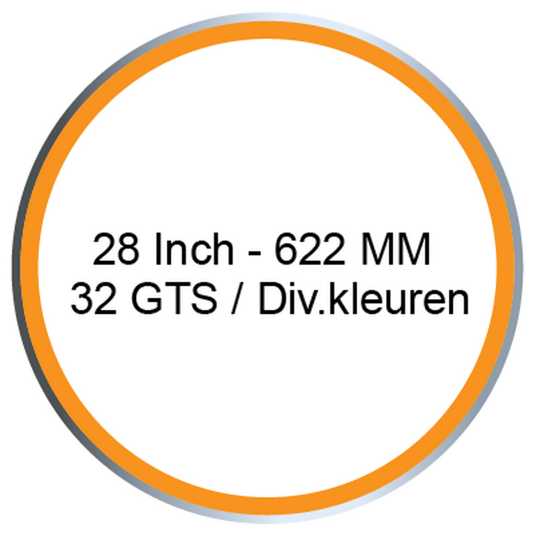 28 Inch - 622 MM / 32GTS / Diverse Kleuren