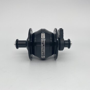 Moyeu avant / 100 MM / Axe de patte / Frein sur jante / 32GTS / Shutter Precision / PV-8 Dynamo 6V-3.0W / Noir / VTT - Tour