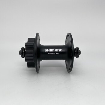 Moyeu avant / 100 MM / Axe de patte / Disque (6 boulons) / 32GTS / Shimano / HB-M475 Deore / Noir / VTT - Tour