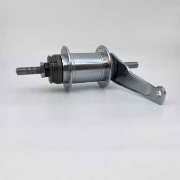 Achternaaf / 116 MM / Vaste as 160 MM / Terugtraprem / 36GTS / Shimano / CB-E110 / Verchroomd / City