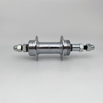 Achternaaf / 130 MM / Vaste as 170 MM / Velgrem / 36GTS / Union Staal/ Freewheel 5-7S / Zilver / MTB - Tour