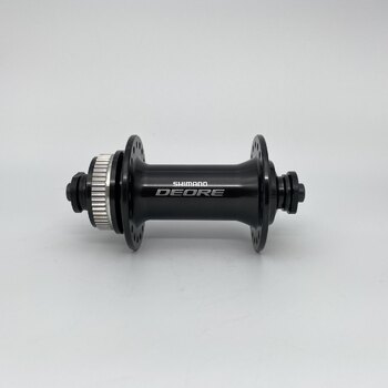 Voornaaf / 100 MM / Uitvalas / Disc (Centerlock) / 36GTS / Shimano / FH-M6000 Deore / Zwart / MTB - Tour