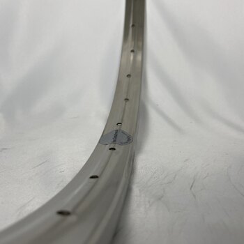 Rim / 590X22C / 36GTS / Single-walled / No eyelets / Van Schothorst / ST32 stainless steel / Silver / Brake surface
