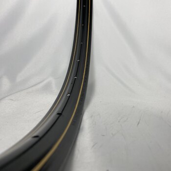 Jante / 635X25C / 36GTS / Simple paroi / Sans bagues / Van Schothorst / V38 / Noire / Disque