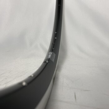 Velg / 622X19C / 36GTS / Dubbelwandig / Ongebust / Rigida - Ryde / Andra 20 9*4 / Zwart / Remvlak