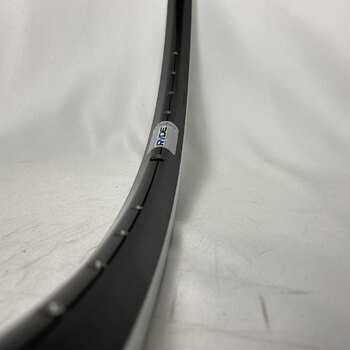 Rim / 622X19C / 36GTS / Double-walled / No eyelets / Rigida - Ryde / Star 19 9*4 / Black / Brake surface