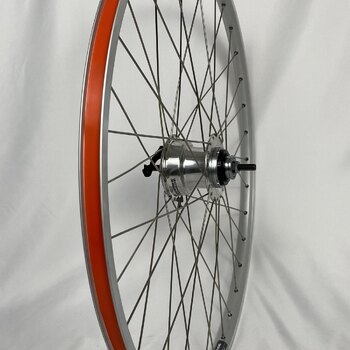 Rear wheel / 622X19C / Rigida - Ryde / ZAC 19 / Silver / Sturmey Archer / X-RD3 / 3S / 118 MM / Drum brake 70 MM / City