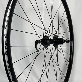 Rear wheel / 622X21C / Rigida - Ryde / Andra 321 / Black / BQ / BQ-RH30027 / Micro Spline 12S / 141 MM / Disc (6 bolt) / Trek X-Caliber