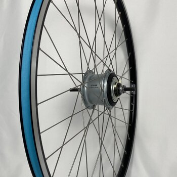 Rear wheel / 622X19C / Rigida - Ryde / Andra 10 / Black / Shimano / Nexus Inter 8 SG-C6000-8R / 8S / 135 MM / Roller brake or Rim brake / E-Bike