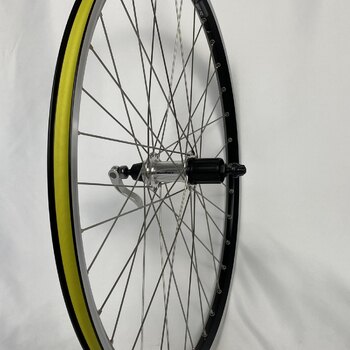 Rear wheel / 559X19C / Rigida - Ryde / ZAC 2000 / Black / Sunrace / Others / HG Body 35 MM / 135 MM / Rim brake / MTB - Tour